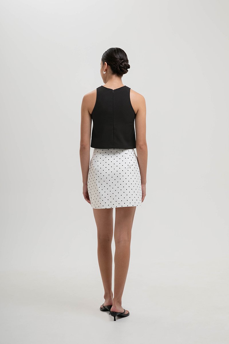 REMMIE POLKADOT SKORT