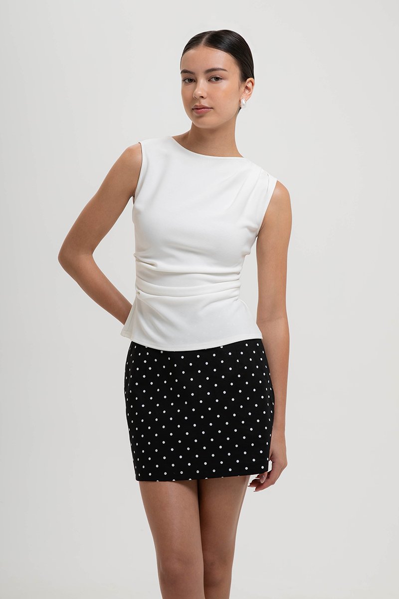 REMMIE POLKADOT SKORT