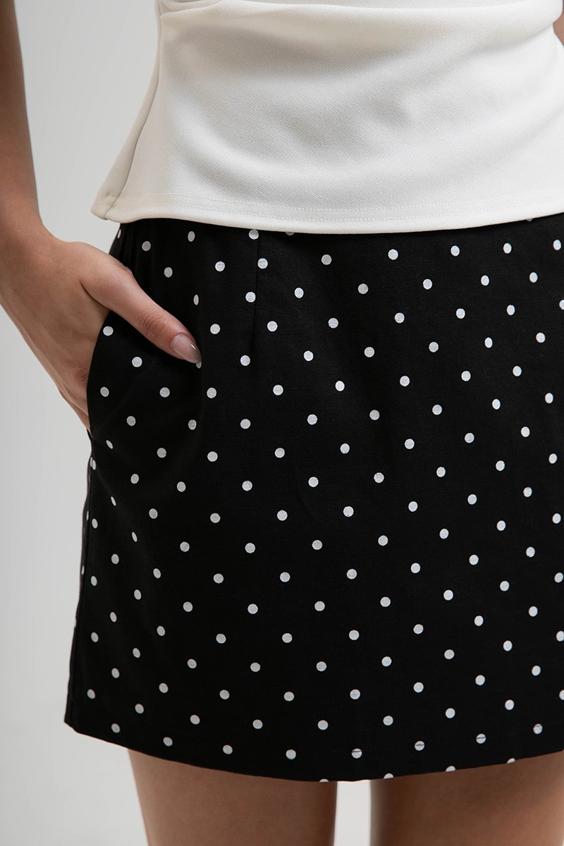 REMMIE POLKADOT SKORT