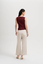 KATHY ASYMMETRIC KNOT TOP