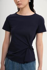 KATHLYN ASYMMETRIC KNOT TOP