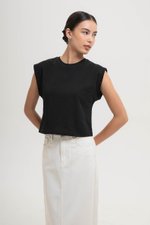 SARA CAP SLEEVE TEE