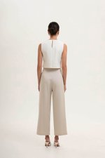 MARICA TEXTURED CHEONGSAM TOP