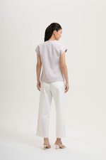 VANYA WRAP TOP W/ SASH