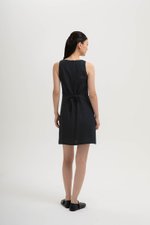 FLORIA LINEN MINI DRESS