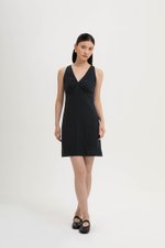FLORIA LINEN MINI DRESS