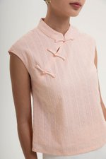 LERIN EMBROIDERED CHEONGSAM TOP