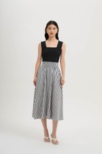 JOSETTA STRIPE FULL CIRCLE SKIRT