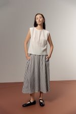 JOSETTA STRIPE FULL CIRCLE SKIRT