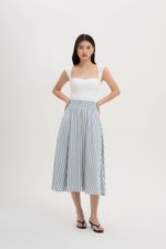 JOSETTA STRIPE FULL CIRCLE SKIRT