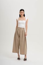 VERYN PLEATED WIDE LEG PANTS
