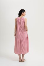 WILLA RUCHED DROP WAIST DRESS