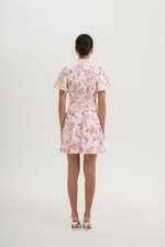 *PREORDER* ETHEL FLORAL PRINTED CHEONGSAM MINI DRESS