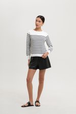 ELMINA STRIPED SWEATER