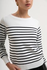 ELMINA STRIPED SWEATER