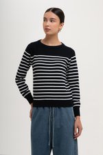 ELMINA STRIPED SWEATER