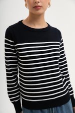 ELMINA STRIPED SWEATER
