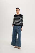 ELMINA STRIPED SWEATER