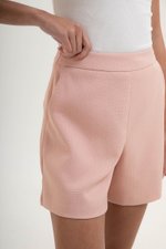 RUE HIGH WAISTED TEXTURED SHORTS