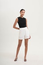 RUE HIGH WAISTED TEXTURED SHORTS