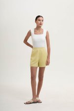 RUE HIGH WAISTED TEXTURED SHORTS