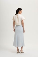 KELSY LINEN MIDI SKIRT