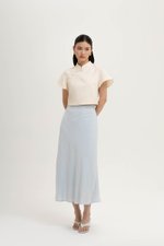 KELSY LINEN MIDI SKIRT