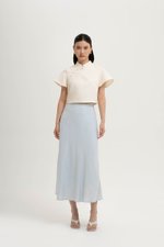KELSY LINEN MIDI SKIRT