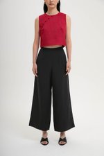 ELAN WIDE LEG LINEN PANTS
