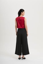 ELAN WIDE LEG LINEN PANTS