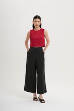 ELAN WIDE LEG LINEN PANTS