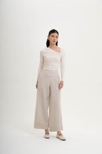 ELAN WIDE LEG LINEN PANTS