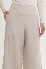 ELAN WIDE LEG LINEN PANTS