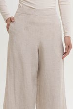 ELAN WIDE LEG LINEN PANTS