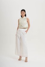 ELAN WIDE LEG LINEN PANTS