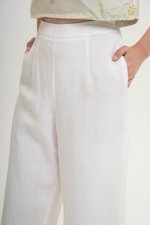 ELAN WIDE LEG LINEN PANTS