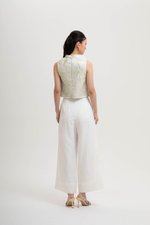 ELAN WIDE LEG LINEN PANTS