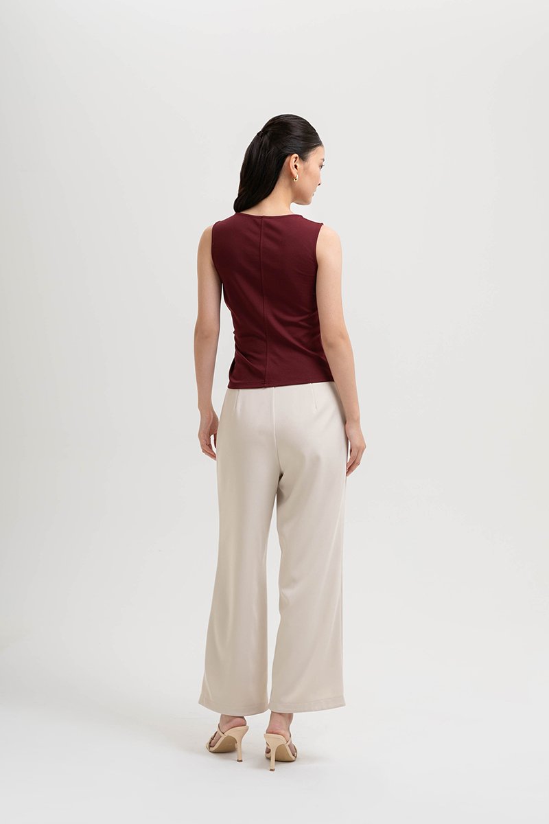 KATHY ASYMMETRIC KNOT TOP