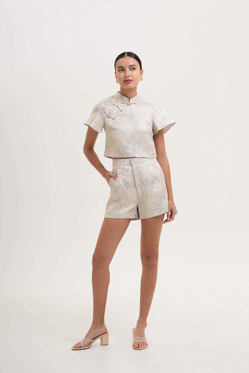 KIRIA BOTANICAL JACQUARD SHORTS