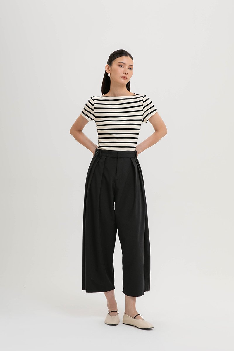 VERYN PLEATED WIDE LEG PANTS