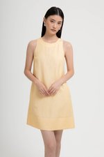 THEA SHIFT LINEN MINI DRESS