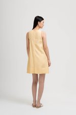 THEA SHIFT LINEN MINI DRESS