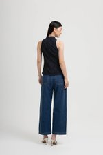 KAIRA EYELET CHEONGSAM TOP