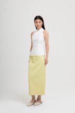 KAIRA EYELET CHEONGSAM TOP