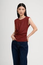 RIANNA CROSS FRONT WAIST TOP