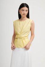 RIANNA CROSS FRONT WAIST TOP