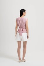 RIANNA CROSS FRONT WAIST TOP