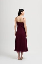HAISLEY EYELET CAMI MIDI DRESS