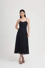 HAISLEY EYELET CAMI MIDI DRESS
