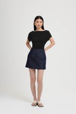 AYDEN DENIM SKORT